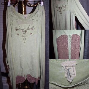 Gimmicks duel fabric long sleeve tee